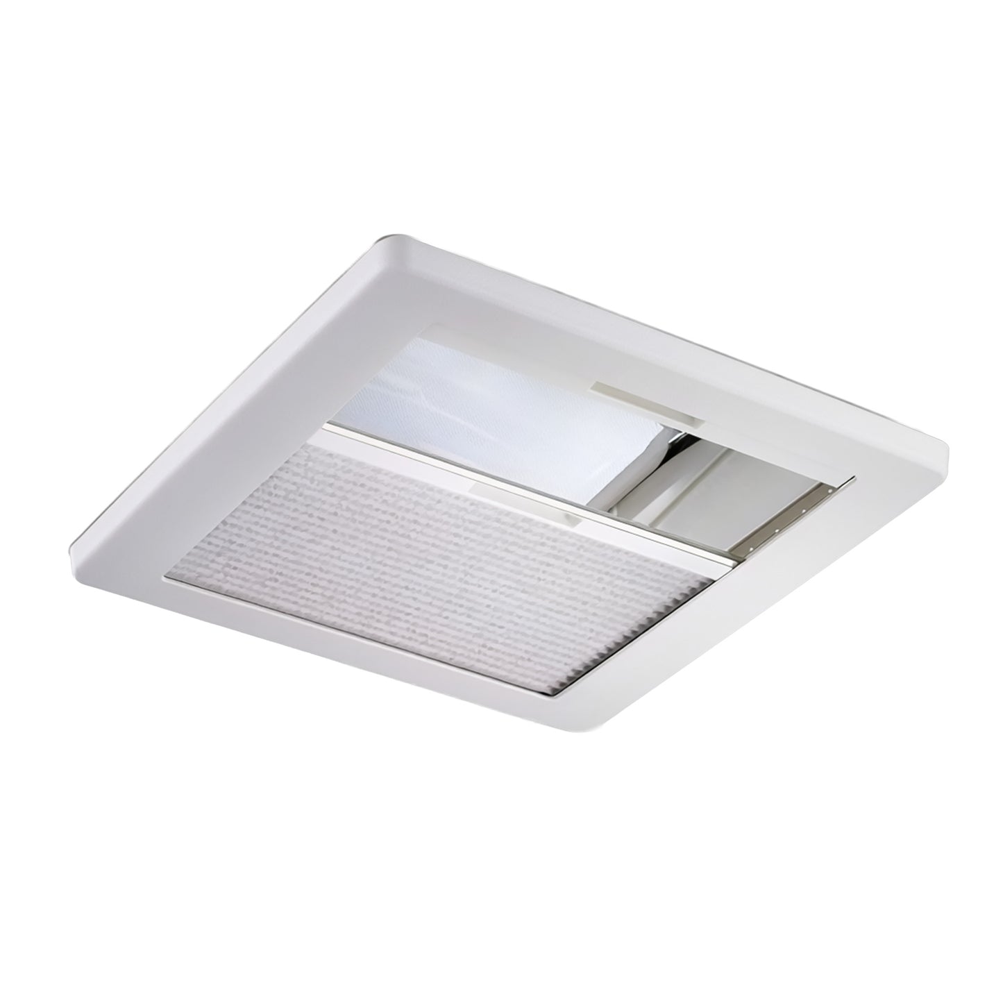 Dometic Mini Heki Vent with 25-42mm Roof Kit White 400 x 400mm