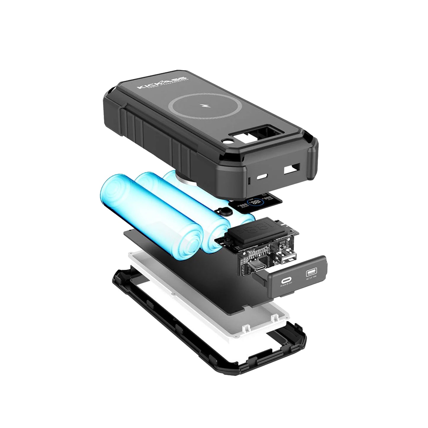 KickAss KickCharge Swag 88 Power Bank 24000mAH