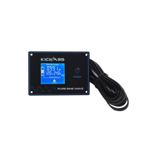 KickAss Pure Sine Wave Inverter Display Monitor