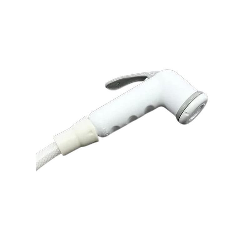 Shower Head with Trigger White