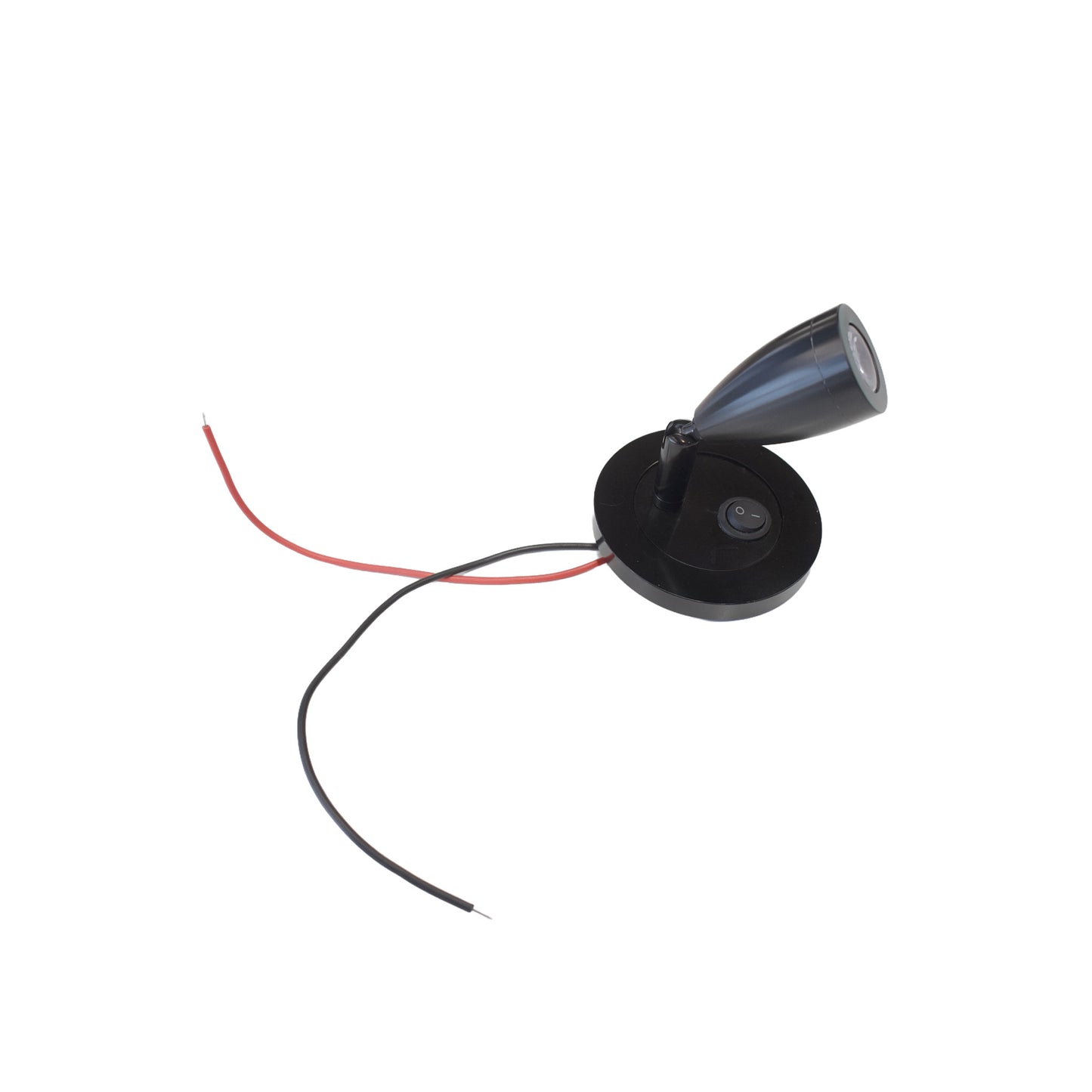 Interior Spotlight with Switch Black 12V Warm White