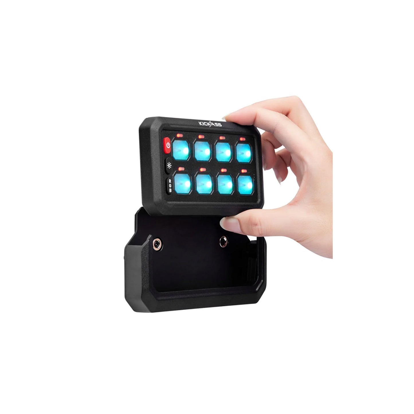KickAss 8 Gang Wireless Switch Panel 12/24V