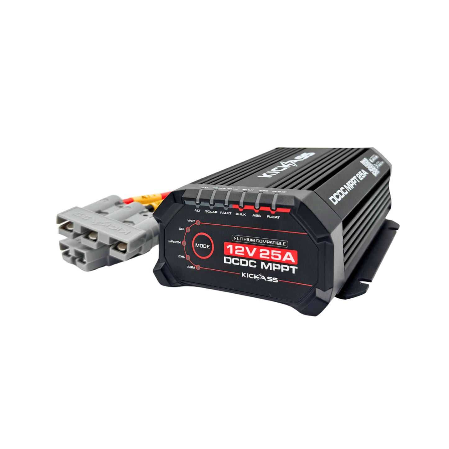 KickAss Smart DC/DC Charger with MPPT Solar Controller 12V/24V 25A