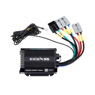 KickAss Smart DC/DC Charger with MPPT Solar Controller 12V/24V 25A