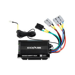 KickAss Smart DC/DC Charger with MPPT Solar Controller 12V/24V 40A