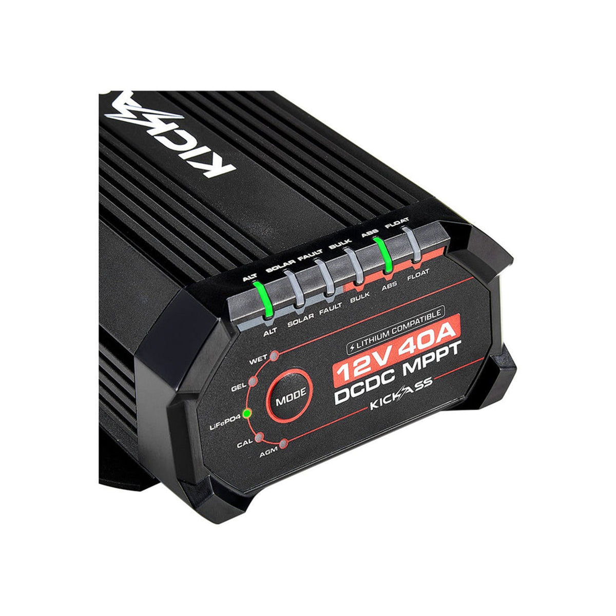 KickAss Smart DC/DC Charger with MPPT Solar Controller 12V/24V 40A