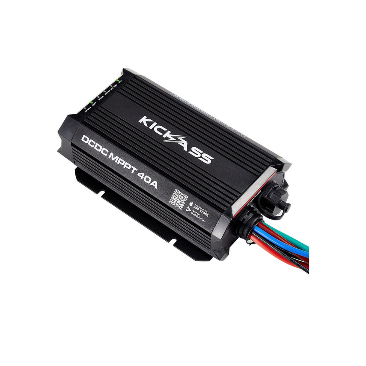 KickAss Smart DC/DC Charger with MPPT Solar Controller 12V/24V 40A