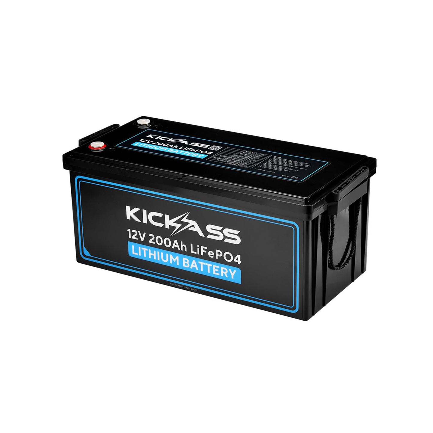 KickAss LiFePO4 Lithium Battery 12V/200AH