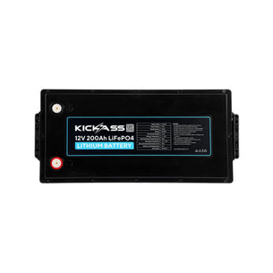 KickAss LiFePO4 Lithium Battery 12V/200AH