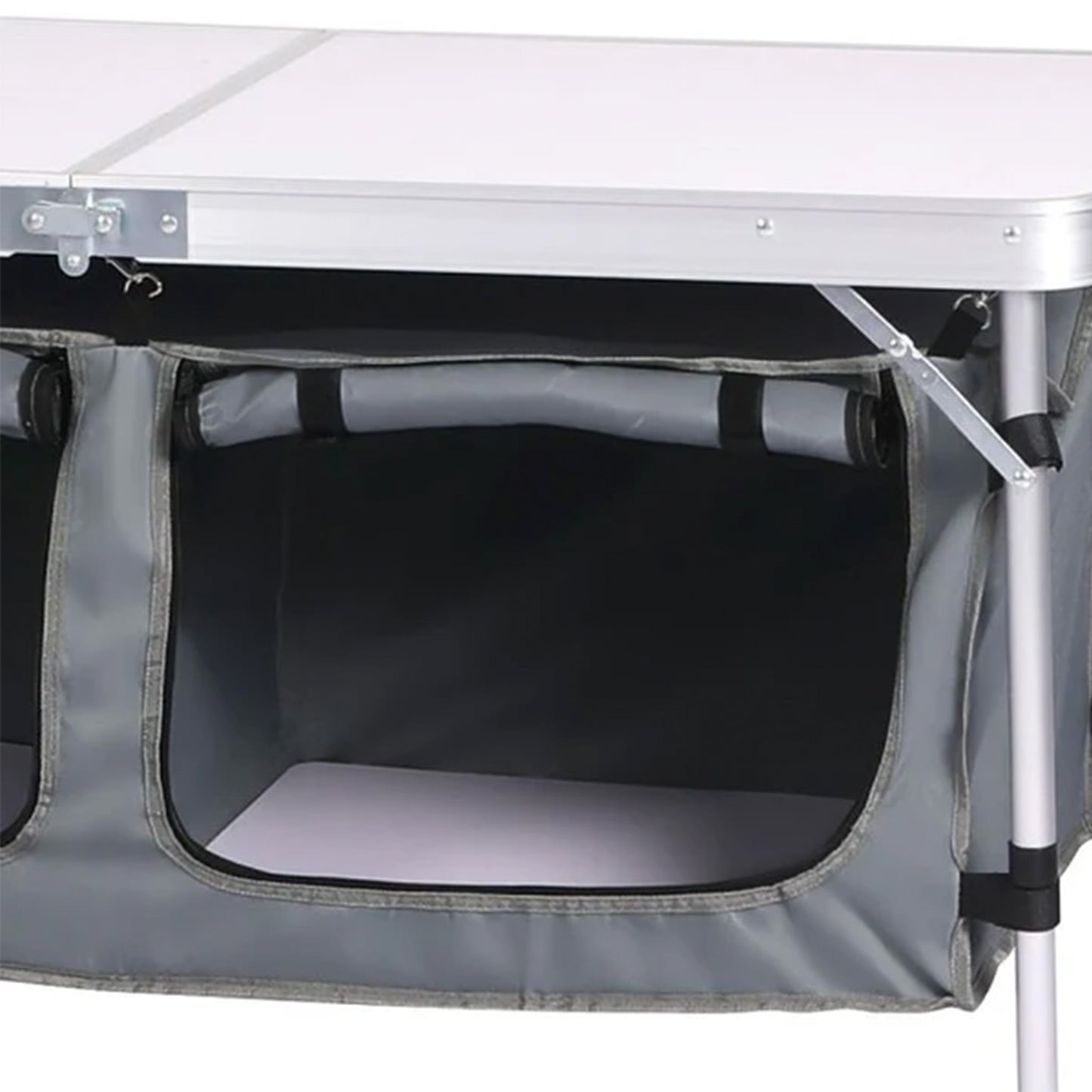 RVSC Folding Camping Table with Storage