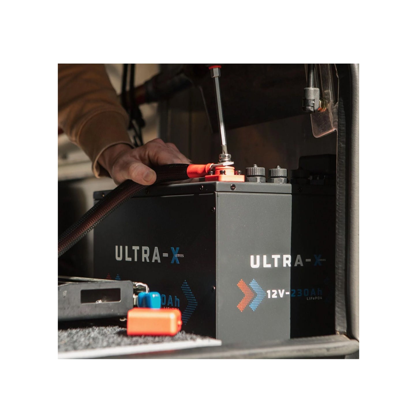KickAss LiFePO4 Smart Ultra-X Lithium Battery 12V/230AH