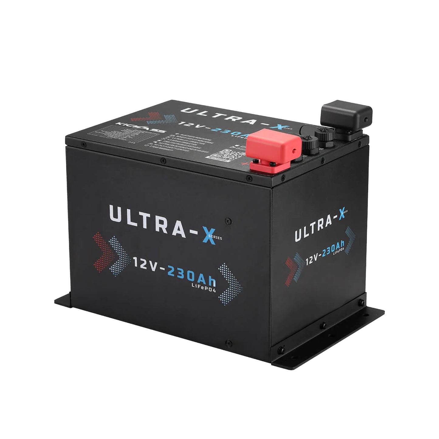 KickAss LiFePO4 Smart Ultra-X Lithium Battery 12V/230AH
