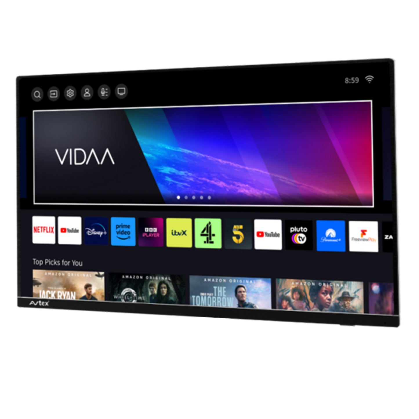 Avtex VIDAA Series 27" Smart Pro Satellite TV