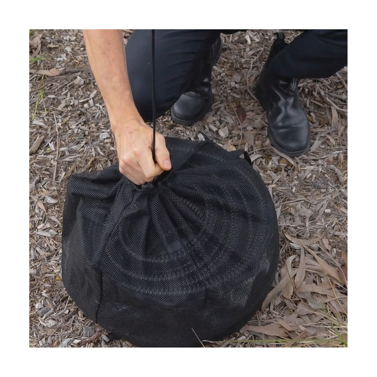 Coast RV Draw String Bag Grey Water Hose